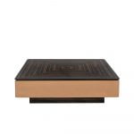 Rozel Premium Pairings Coffee Woodwork Ebony Table Top Living Room