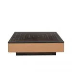 Rozel Premium Pairings Coffee Woodwork Ebony Table Top Living Room