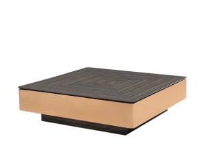 Rozel Premium Pairings Coffee Woodwork Ebony Table Top Living Room
