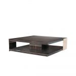 Rozel Premium Pairings Centre Lurex Ebony Brown Table Top Living Room