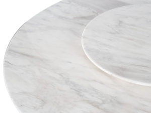 Rozel Khayu Jazz White Marble Dining Table Top