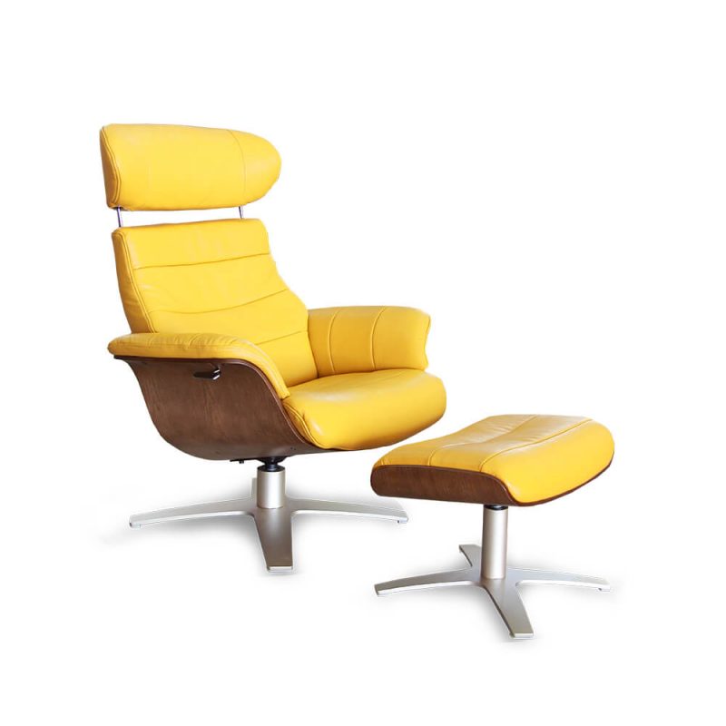Full Leather Relax Chair | ROZEL
