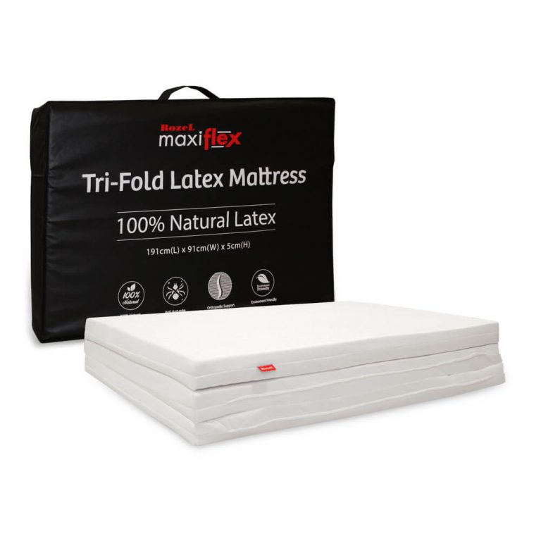 TriFold Latex Mattress ROZEL