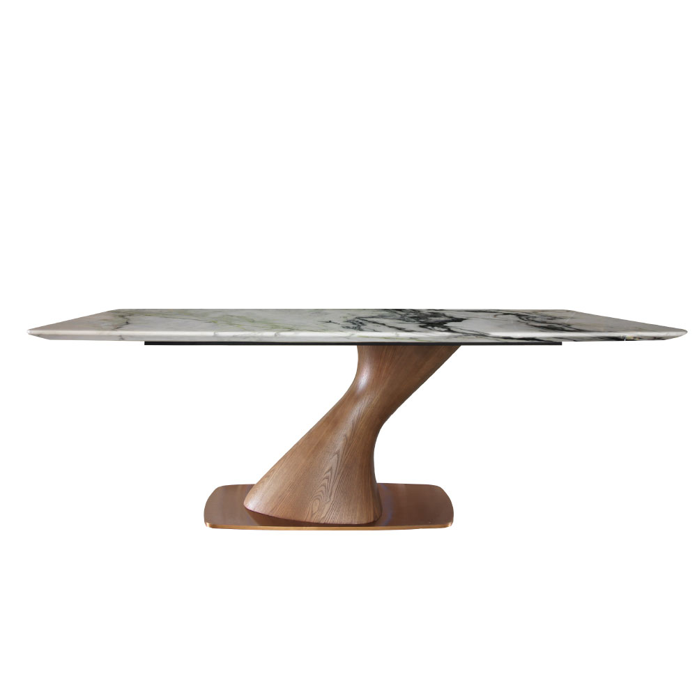Rozel marble on sale dining table